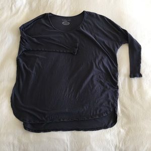 Velvet by Graham and Spencer blue cotton top